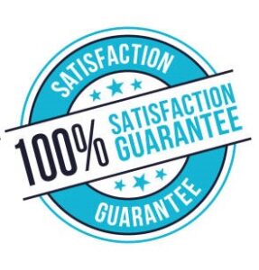 100% Satisfaction Guaranteed Seal